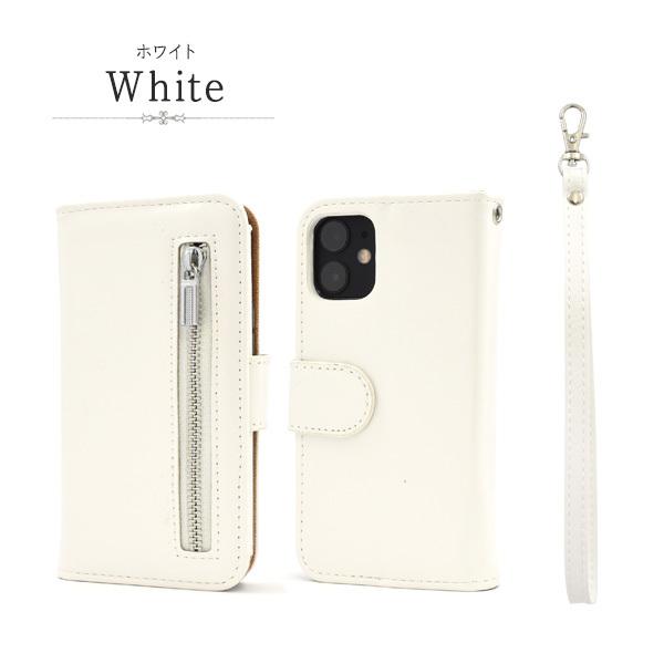 PLATA（プラタ） iPhone12mini 専用 手帳型ケース お財布 ジップ
