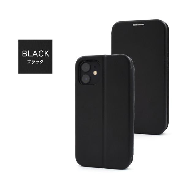 PLATA（プラタ） iPhone12mini 専用 手帳型ケース 合皮レザー スリム