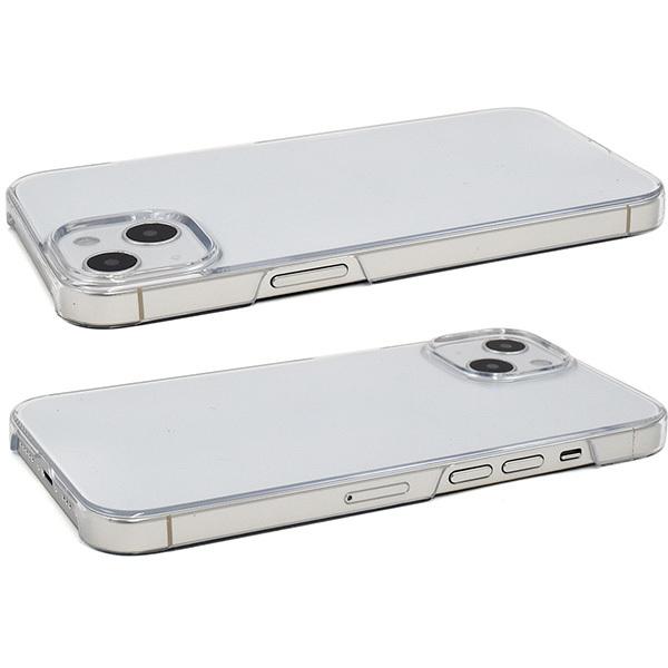 iPhone13 ケース カバー 透明 クリアー 無地 ハードケース バックケース アイフォン13 背面 ジャケット 携帯ケース｜n-style｜02