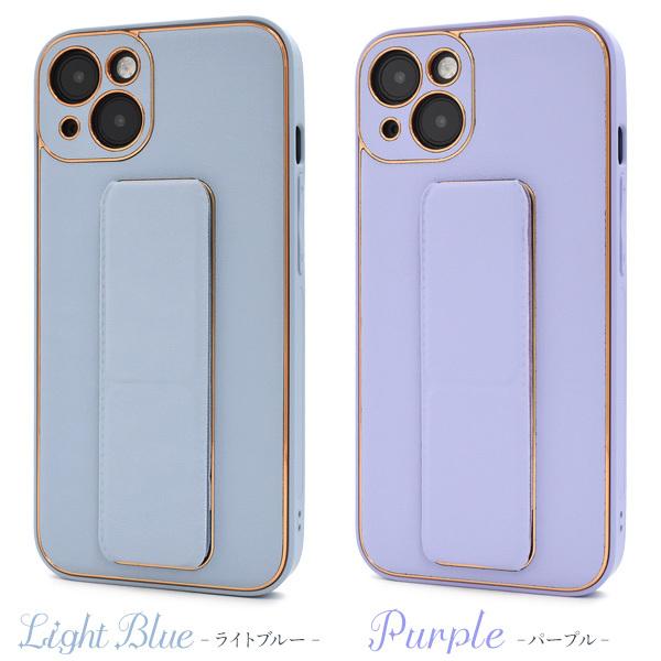 PLATA（プラタ） iPhone13 ケース カバー 合皮レザー 背面ベルト