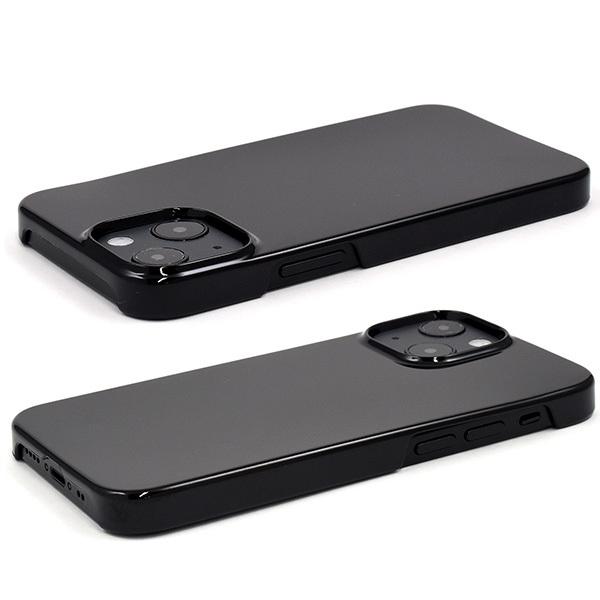 PLATA（プラタ） iPhone13 mini ケース カバー 黒 ブラック 無地