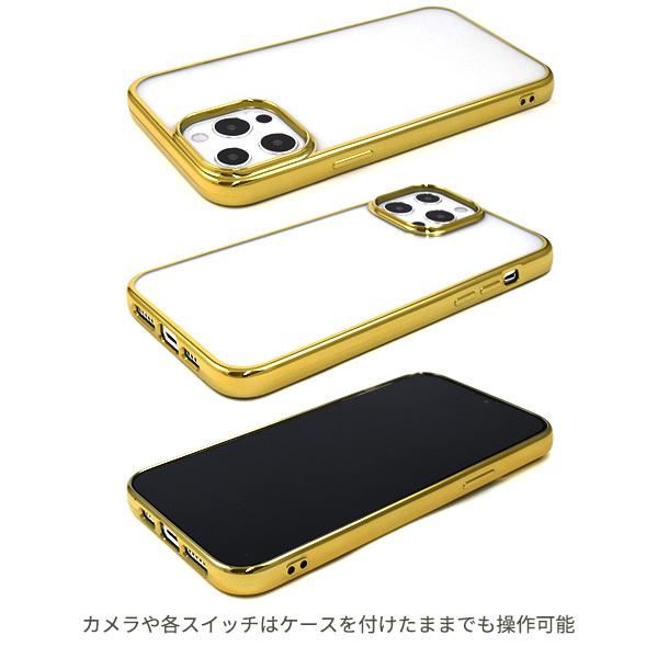 PLATA（プラタ） iPhone13 Pro Max ケース カバー 背面クリア