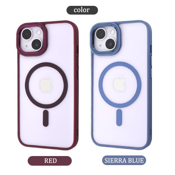 PLATA（プラタ） iPhone14 ケース カバー MagSafe対応 マットバンパー