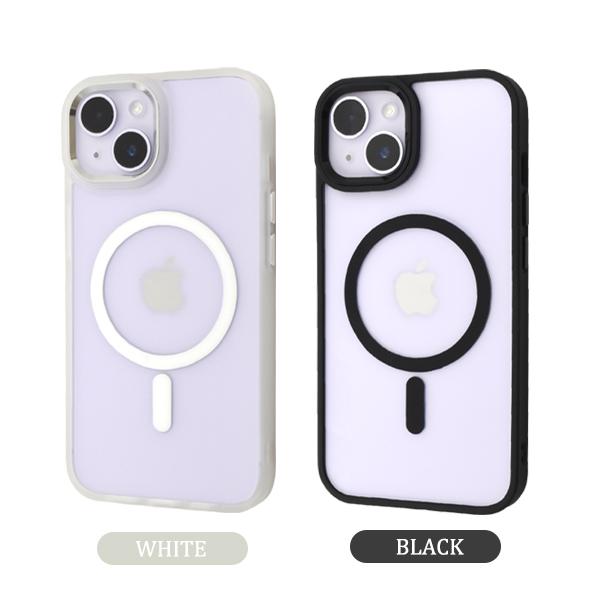 PLATA（プラタ） iPhone14 ケース カバー MagSafe対応 マットバンパー