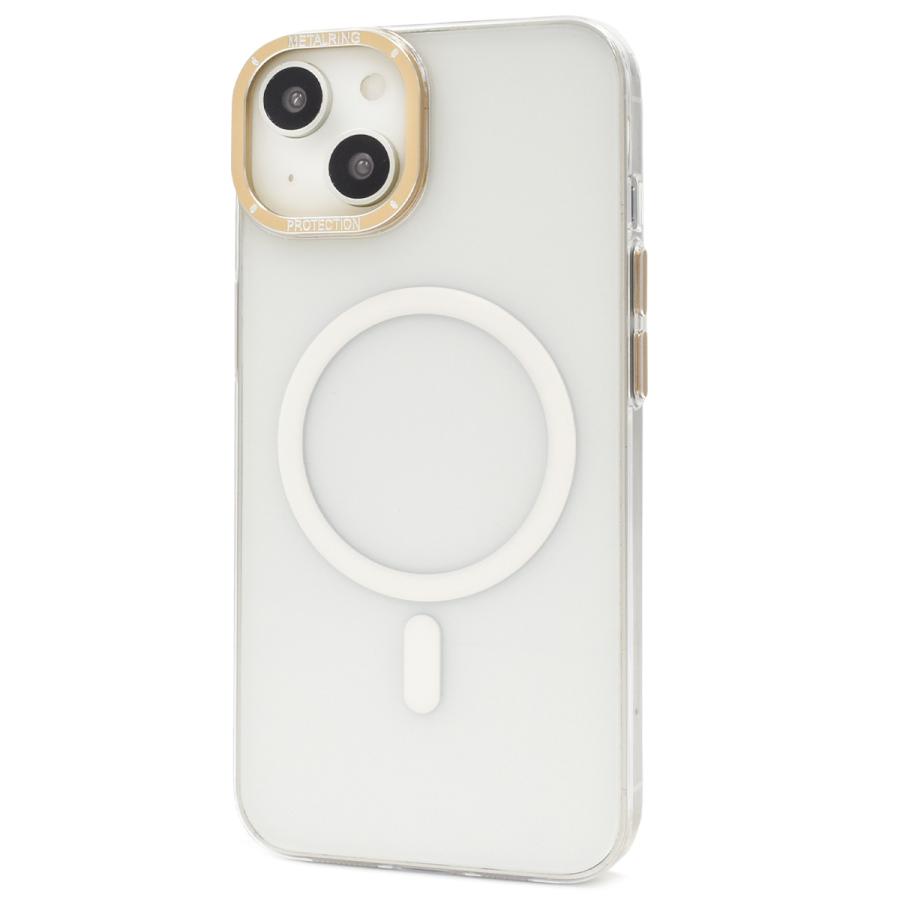 iPhone14 ケース カバー MagSafe対応 クリアカラー ハードケース 透け おしゃれ マグセーフ アイフォン14 背面保護 ジャケット 携帯ケース｜n-style｜03