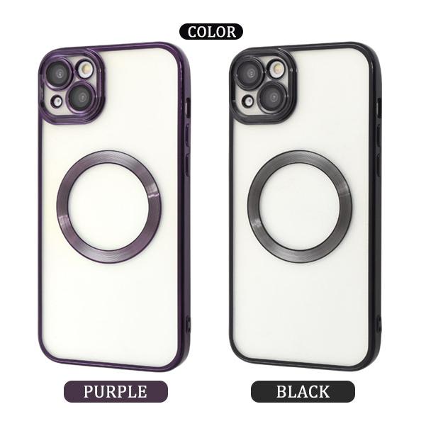 PLATA iPhone14 Plus (6.7インチ)専用 MagSafe対応 メタルバンパー