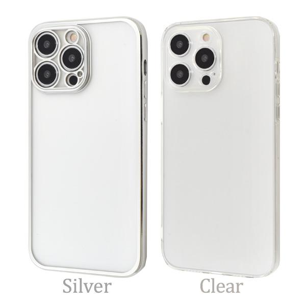 ホワイト iPhone14 ProMax ケース マット 白 6.7 カバー PLATA（プラタ） iPhone14 ProMax (6.7インチ)専用 メタルリック