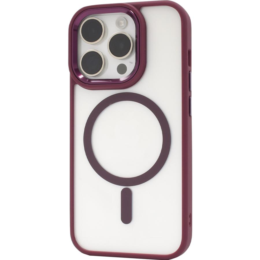 PLATA（プラタ） iPhone15 Pro ケース カバー MagSafe対応 マット