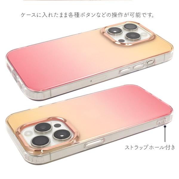PLATA（プラタ） iPhone15 Pro ケース カバー ラメ クリア