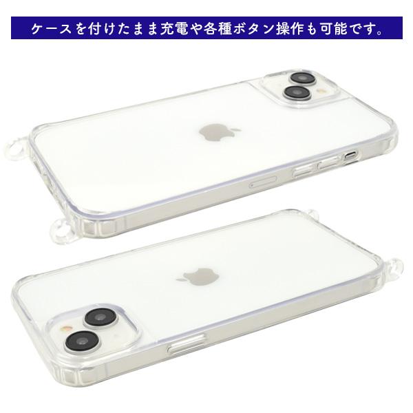 PLATA（プラタ） iPhone15 Plus ケース カバー 透明 クリアー