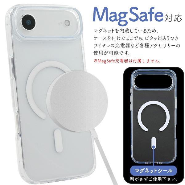 PLATA（プラタ） iPhone Air ケース カバー クリアー 透明 MagSafe対応