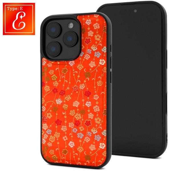 PLATA（プラタ） iPhone16 ケース 手帳型 西陣 金襴 和柄 花柄