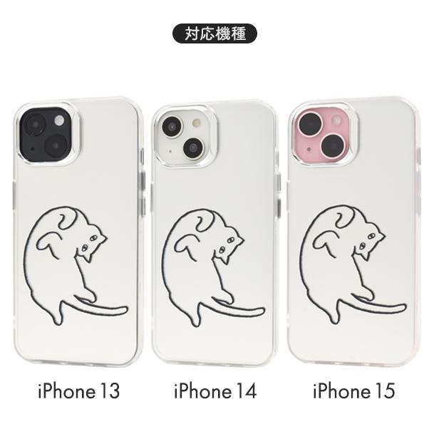 PLATA（プラタ） iPhone シリーズ ケース クリアー 猫 パンダ 動物