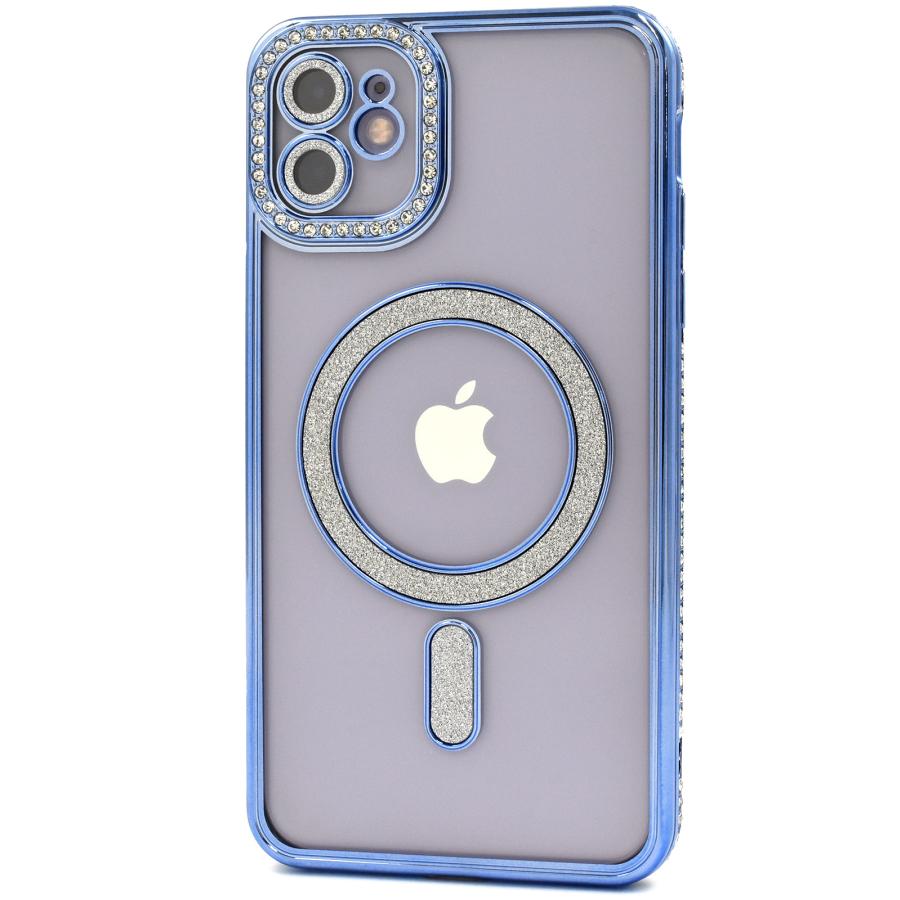 PLATA（プラタ） iPhone シリーズ ケース MagSafe対応 ラインストーン