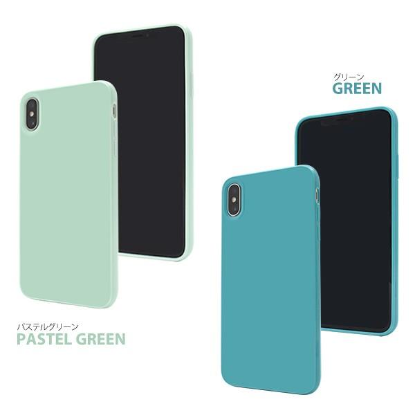 PLATA iPhone XS Max ケース カラフル 10色展開 背面 カバー