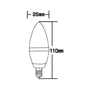 LED電球  E14 シャンデリア用 シャンデリア球 調光器対応 電球色相当 アウトレット セール｜n-style｜03