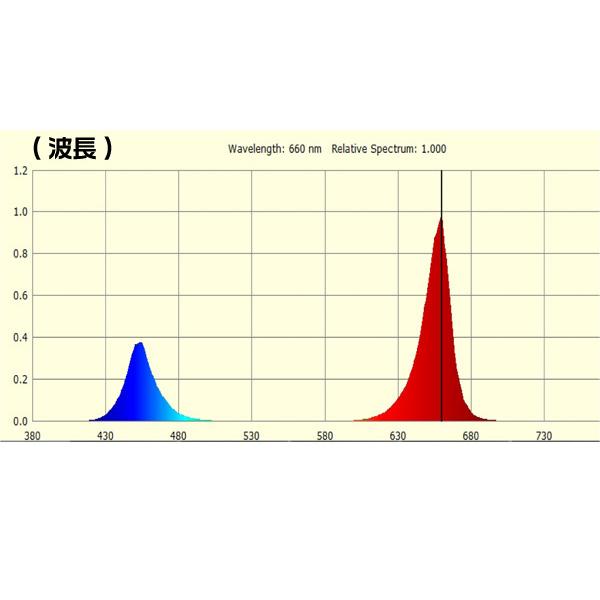 植物育成用LED蛍光灯 40W型/120cm G13 グロー式工事不要 室内栽培 水耕