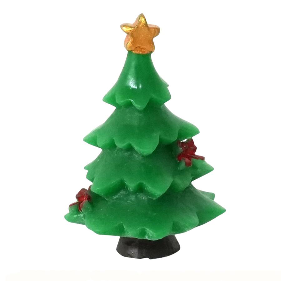 訳あり クリスマス ミニチュア フィギュア 単品 サンタ ツリー