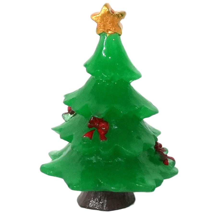 訳あり クリスマス ミニチュア フィギュア 単品 サンタ ツリー