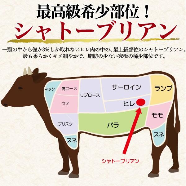 牛肉 ギフト ステーキ シャトーブリアン 150g 米沢牛 最高級A5等級 国産黒毛和牛 霜降り 父の日 お中元 お歳暮 贈り物 贈答用｜n-style｜03