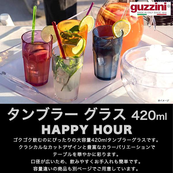 グッチーニ（guzzini） タンブラー グラス 420ml アウトレット 訳あり