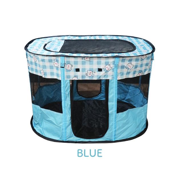 ペットサークル 折りたたみ 犬用 猫 長方形型 メッシュ 90×70cm 小型犬
