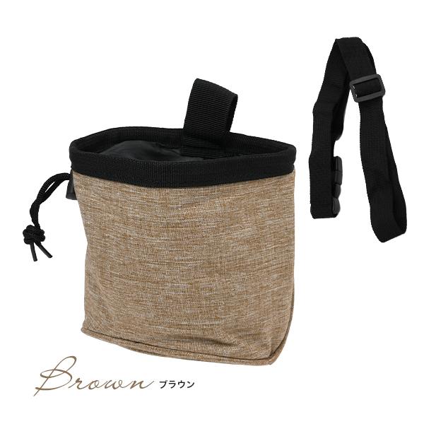 ウエストポーチ トリーツポーチ 犬 お散歩 おやつ入れ バッグ フック付