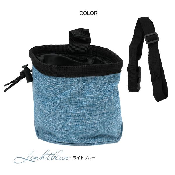 ウエストポーチ トリーツポーチ 犬 お散歩 おやつ入れ バッグ フック付