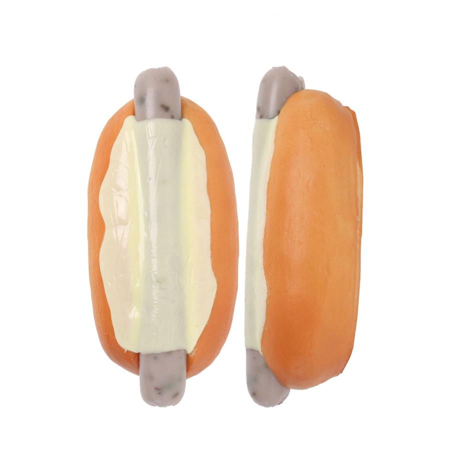 スクイーズ パン チーズドッグ ホットドッグ マグネット付 食品