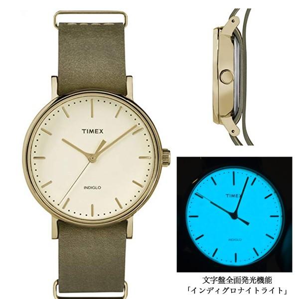 腕時計 タイメックス レディース TIMEX ウィークエンダー フェアフィールド 37mm 女性用 アウトレット 訳あり｜n-style｜04