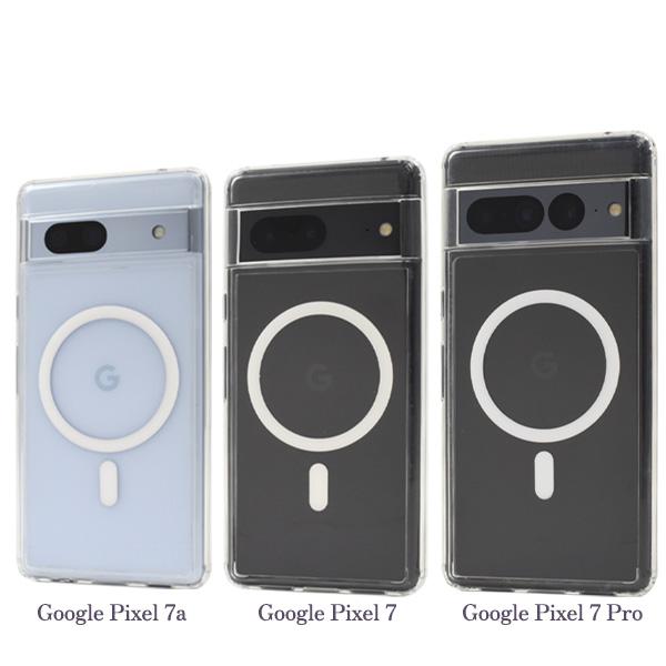 Google Pixel 6 6a 7a 7 7Pro 8 8Pro カバー MagSafe対応 クリアー