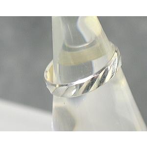 指輪 シルバーカットリング シルバーリング 波型 シルバー925 銀