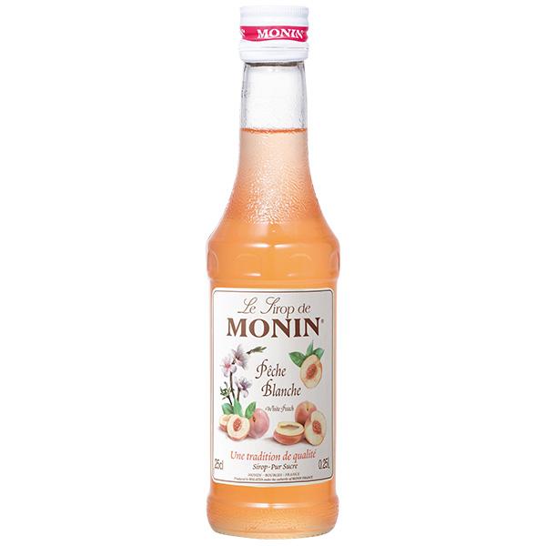 MONIN（モナン） モナンシロップ ホワイトピーチ 250ml シロップ 割り