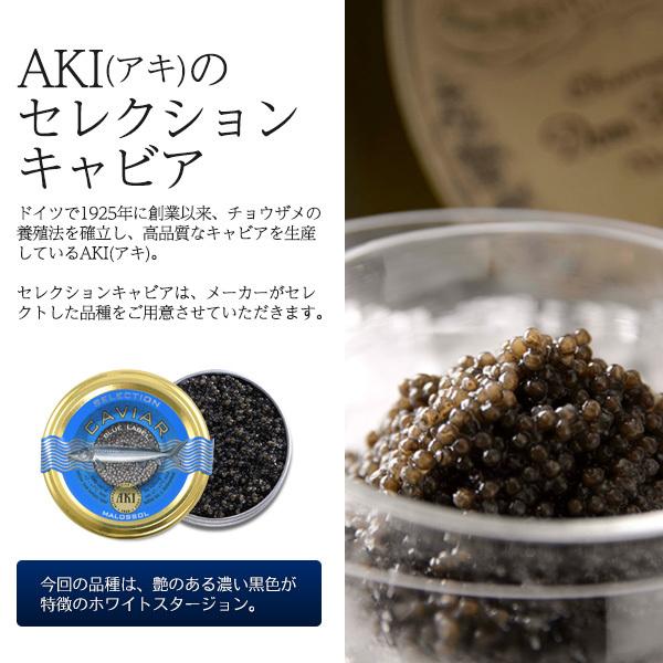 キャビア 50g セレクションキャビア チョウザメ 魚卵 AKI アキ 冷蔵便｜n-style｜02