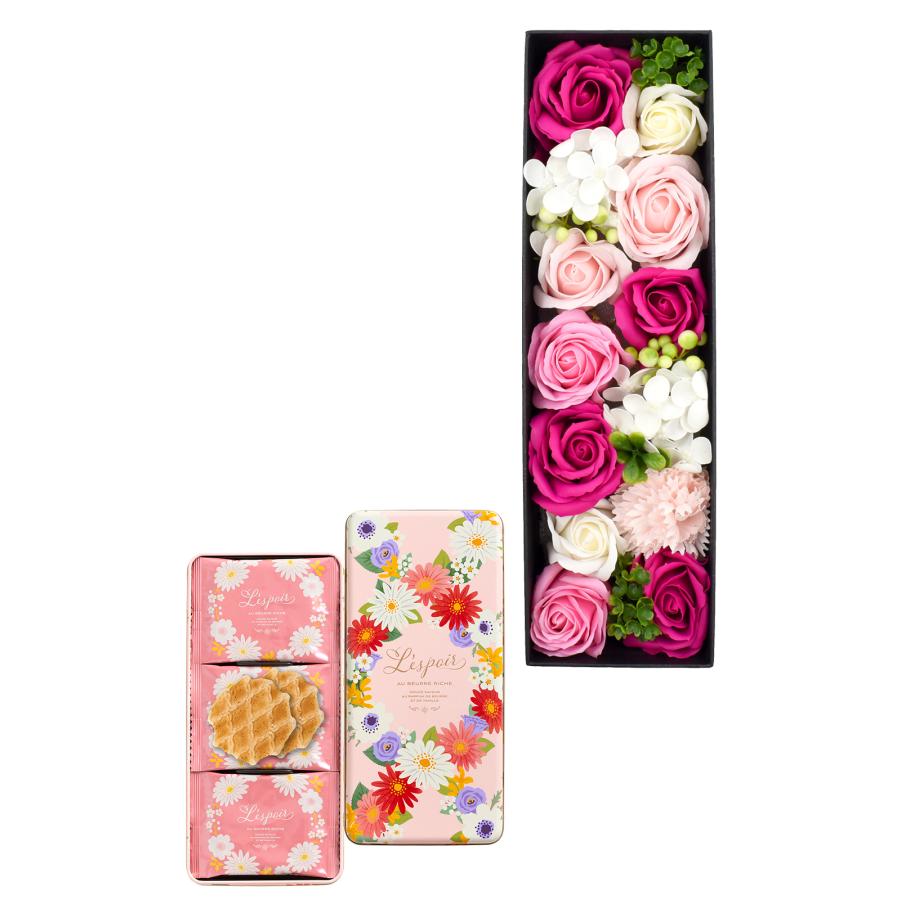 風月堂 ギフト 花とスイーツ 神戸風月堂 レスポワール ＆ ソープ