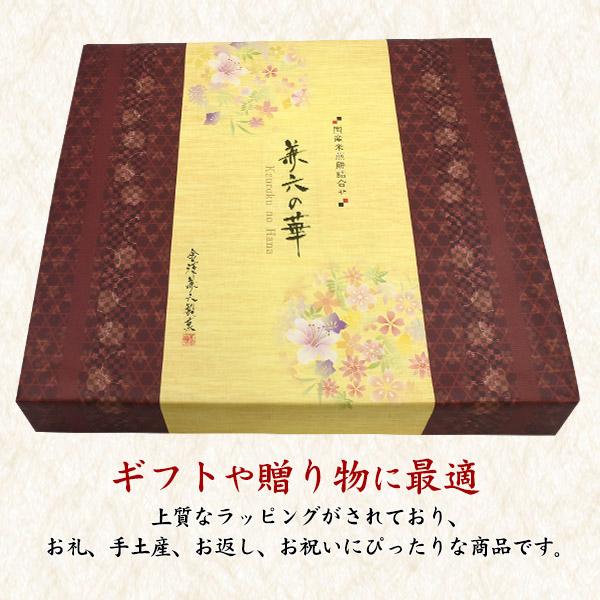 金澤兼六製菓 せんべい お煎餅 ギフト 個包装 詰め合わせ 兼六の華 6種