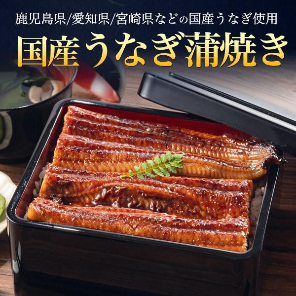 うなぎ 国産 蒲焼き 約140?150g 2尾 鰻 日本産 ギフト 贈り物 国産