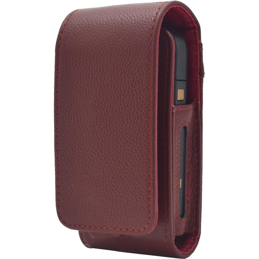 アイコス ケース iQOS 本革レザー ケースカバー カラビナ付 ベルト