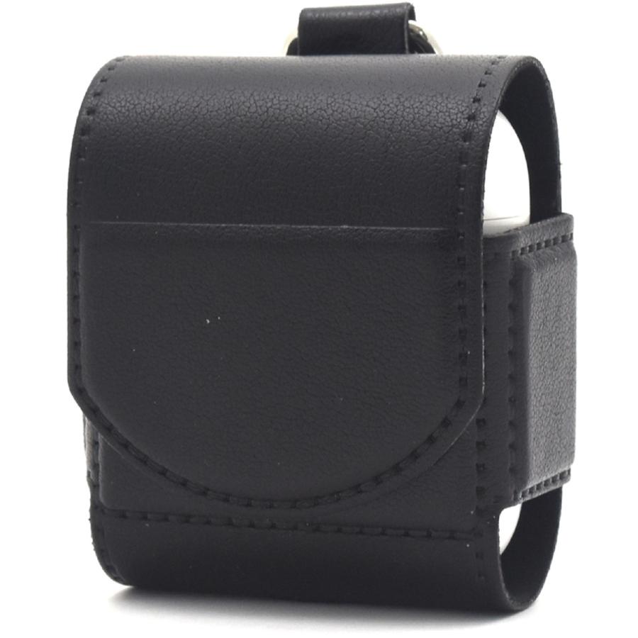 AirPods 4 ケース・左耳のみ AirPods ケース 合皮レザー キーリング付 エアーポッズ 収納