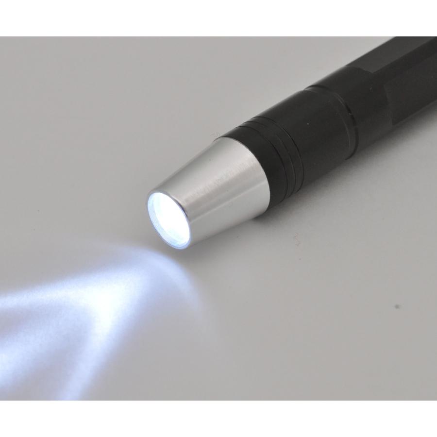LEDライト ペンライト ペン型ライト 懐中電灯 ペンクリップ付き 単四