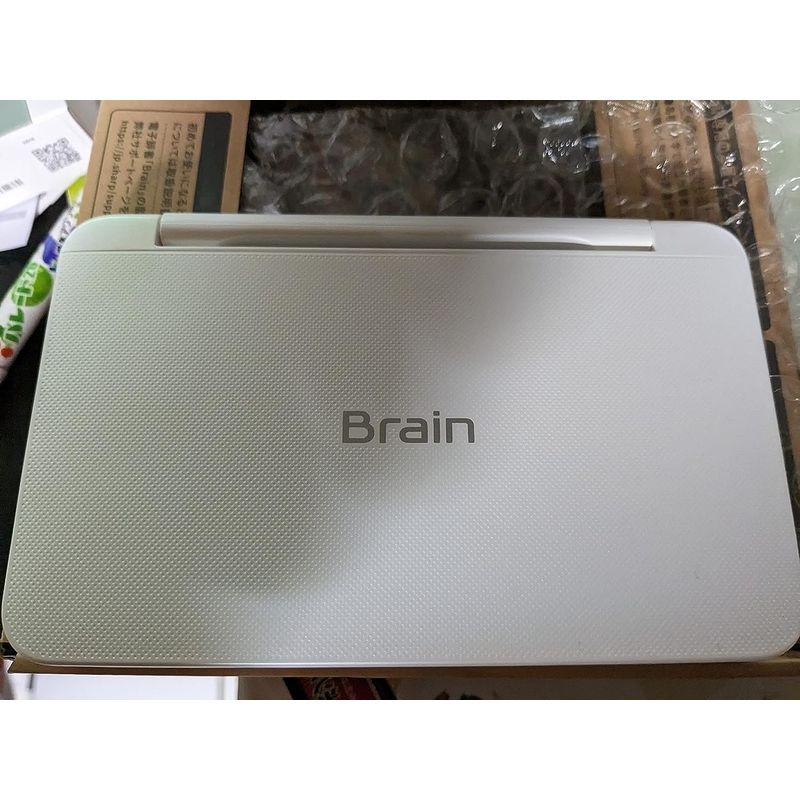 シャープ PW-A1-W カラー電子辞書 Brain 生活教養モデル ホワイト系