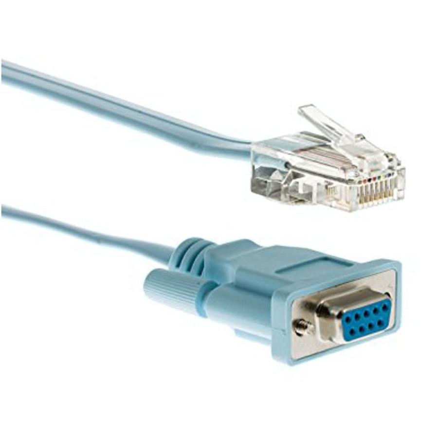 コンソールケーブル RJ-45 DB-9 シリアルケーブル Cisco 互換ケーブル (RJ45-DB9)｜n-t-shop｜05