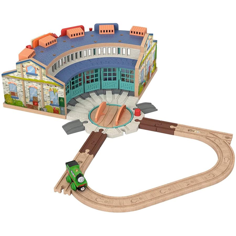 マテル MATTEL きかんしゃトーマス 木製レールシリーズ Thomas 整備中