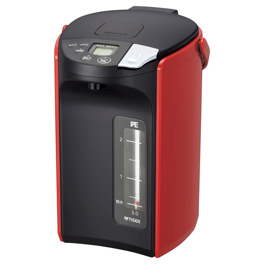 美品　タイガー 蒸気レスVE電気まほうびん とく子さん PIP-A301 タイガー魔法瓶 TIGER 電気ポット 蒸気レス 節電VE保温 6つの安心