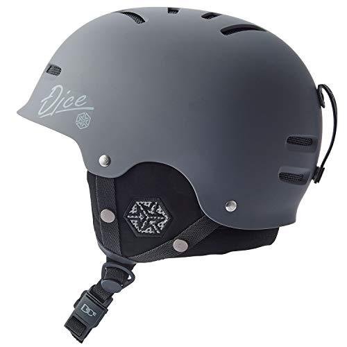 DICE(ダイス) スキー スノーボード ヘルメット D5_L-MGRY フリーライド 