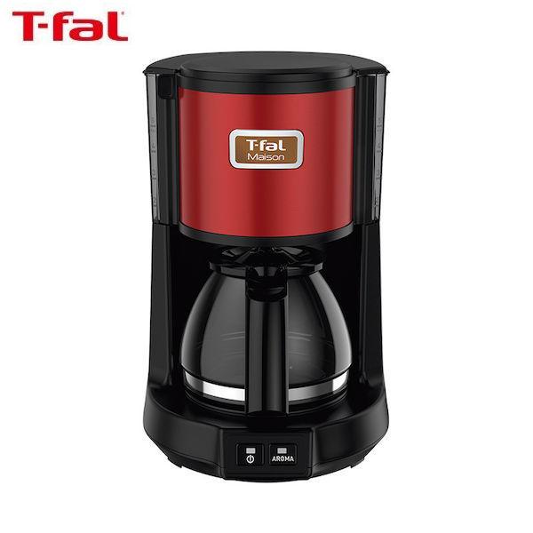 T-fal コーヒーメーカー メゾン ワインレッド CM4905JP ティファール｜n-tools