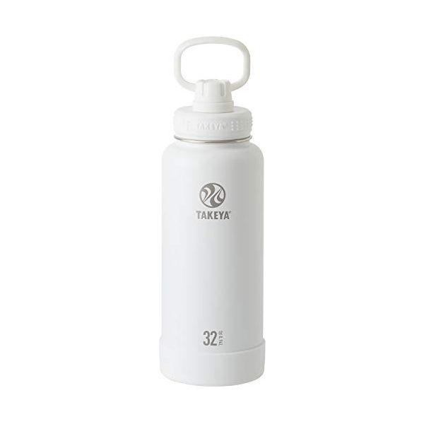 タケヤ化学工業 タケヤフラスク アクティブライン 0.94L アクティブホワイト 水筒 ステンレスボトル 直飲み 保冷))｜n-tools