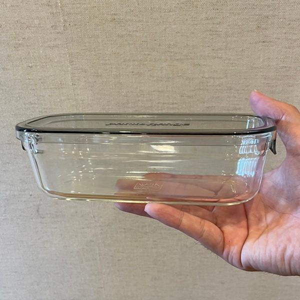 欠品)iwaki パック＆レンジ システムセット・ミニ クールグレー 4点