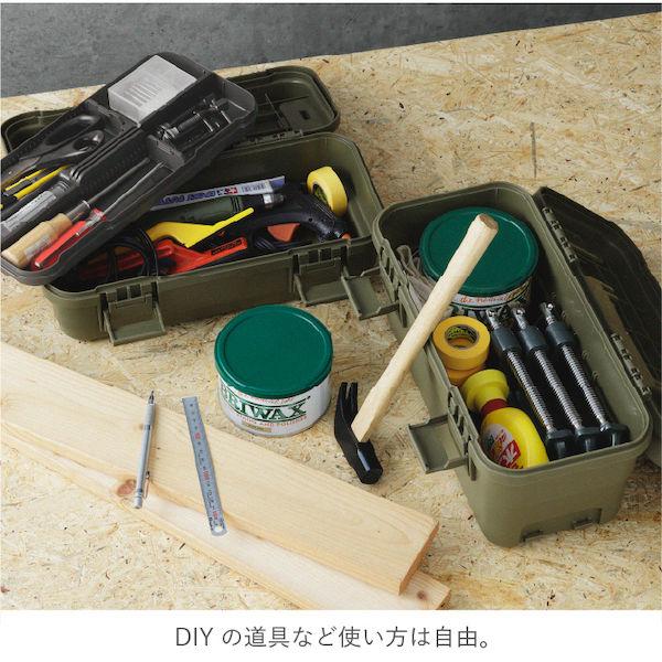 (長期欠品中、予約販売)リス トランクカーゴ スタックカーゴ 6L S-6 グリーン 日本製 S-6 D2310｜n-tools｜18