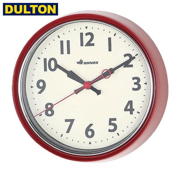 DULTON ウォールクロック レッド S426-207RD ダルトン｜n-tools